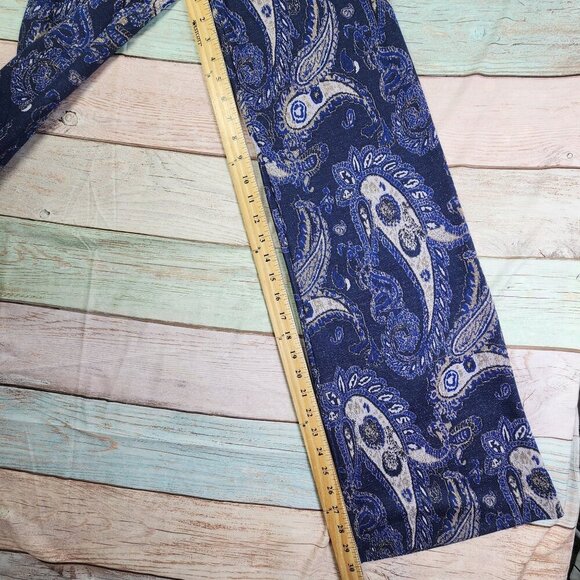 Maeve By Anthropologie Paisley Wide-Leg Pants Women's Size 4 - Picture 9 of 10